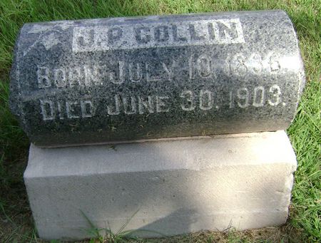 COLLIN, J. P. - Woodbury County, Iowa | J. P. COLLIN 