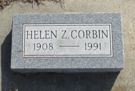 CORBIN, HELEN Z - Woodbury County, Iowa | HELEN Z CORBIN 