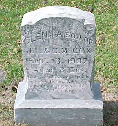 COX, GLENN A - Woodbury County, Iowa | GLENN A COX 