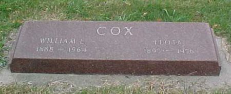 COX, WILLIAM L - Woodbury County, Iowa | WILLIAM L COX 