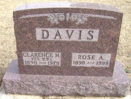 DAVIS, ROSE A - Woodbury County, Iowa | ROSE A DAVIS 