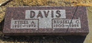 DAVIS, ETHEL A - Woodbury County, Iowa | ETHEL A DAVIS 