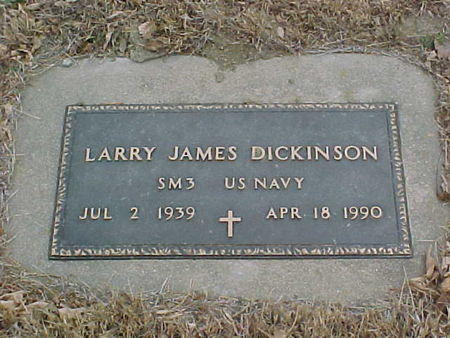DICKINSON, LARRY JAMES - Woodbury County, Iowa | LARRY JAMES DICKINSON 