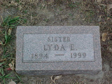 EGGE, LYDA ELISABETH - Woodbury County, Iowa | LYDA ELISABETH EGGE 