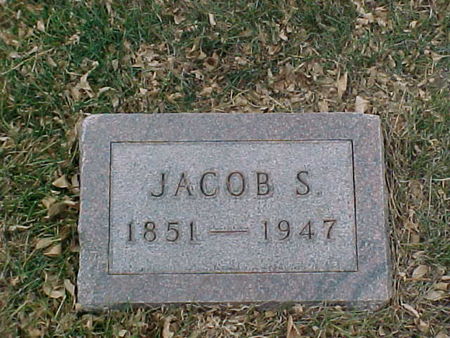 EGGER, JACOB SAMUEL - Woodbury County, Iowa | JACOB SAMUEL EGGER 