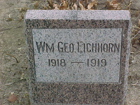 EICHHORN, WILLIAM GEORGE - Woodbury County, Iowa | WILLIAM GEORGE EICHHORN 