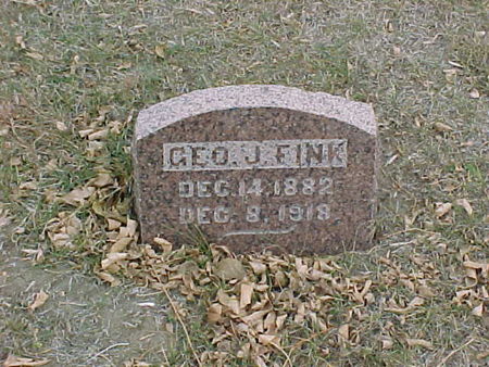 FINK, GEORGE JOHN - Woodbury County, Iowa | GEORGE JOHN FINK 