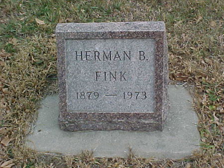 FINK, HERMAN BERTHOLD - Woodbury County, Iowa | HERMAN BERTHOLD FINK 