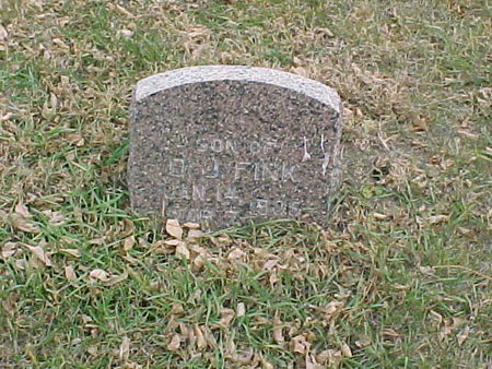 FINK, INFANT SON (BEN) - Woodbury County, Iowa | INFANT SON (BEN) FINK 