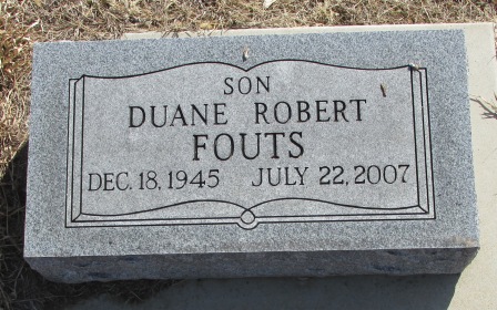 FOUTS, DUANE ROBERT - Woodbury County, Iowa | DUANE ROBERT FOUTS 
