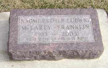 FRANKLIN, NAOMI ESTHER - Woodbury County, Iowa | NAOMI ESTHER FRANKLIN 