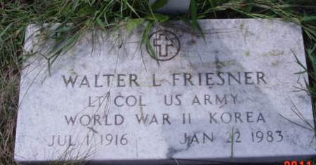 FRIESNER, WALTER - Woodbury County, Iowa | WALTER FRIESNER 