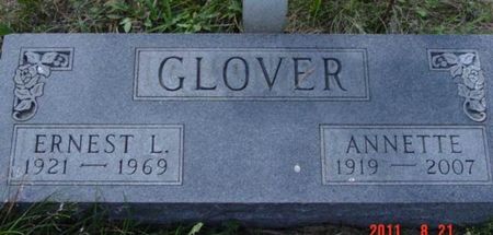 GLOVER, ERNEST L - Woodbury County, Iowa | ERNEST L GLOVER 