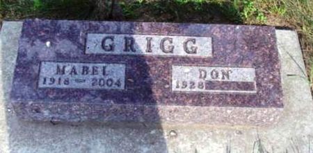 GRIGG, MABEL - Woodbury County, Iowa | MABEL GRIGG 