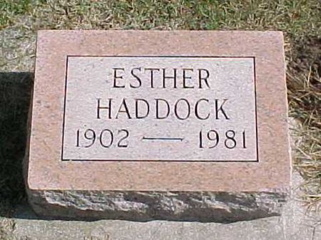 HADDOCK, ESTHER - Woodbury County, Iowa | ESTHER HADDOCK 