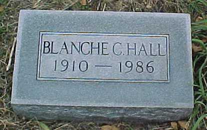 HALL, BLANCHE C - Woodbury County, Iowa | BLANCHE C HALL 