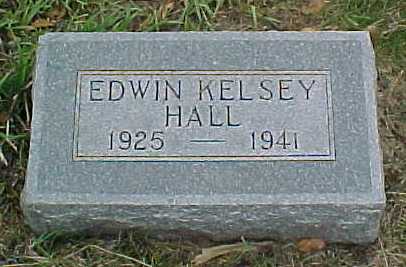 HALL, EDWIN KELSEY - Woodbury County, Iowa | EDWIN KELSEY HALL 
