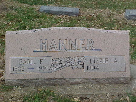 HANNER, EARL FRANKLIN - Woodbury County, Iowa | EARL FRANKLIN HANNER 