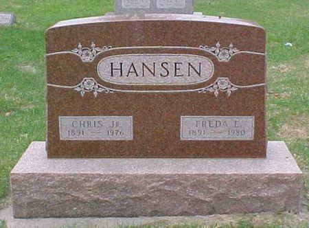 HANSEN, FREDA E. - Woodbury County, Iowa | FREDA E. HANSEN 