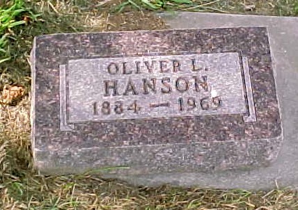 HANSON, OLIVER L - Woodbury County, Iowa | OLIVER L HANSON 
