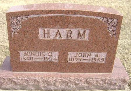 HARM, JOHN A - Woodbury County, Iowa | JOHN A HARM 