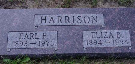 HARRISON, ELIZA B - Woodbury County, Iowa | ELIZA B HARRISON 
