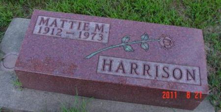 HARRISON, MATTIE M - Woodbury County, Iowa | MATTIE M HARRISON 