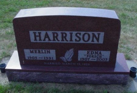 HARRISON, EDNA - Woodbury County, Iowa | EDNA HARRISON 