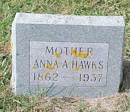 HAWKS, ANNA A - Woodbury County, Iowa | ANNA A HAWKS 