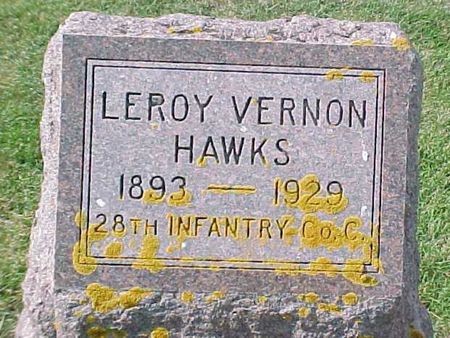 HAWKS, LEROY VERNON - Woodbury County, Iowa | LEROY VERNON HAWKS 