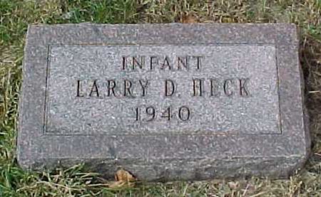 HECK, LARRY D - Woodbury County, Iowa | LARRY D HECK 