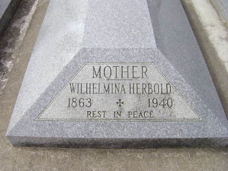 HERBOLD, WILHEMINA - Woodbury County, Iowa | WILHEMINA HERBOLD 