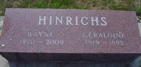 HINRICHS, WAYNE - Woodbury County, Iowa | WAYNE HINRICHS 
