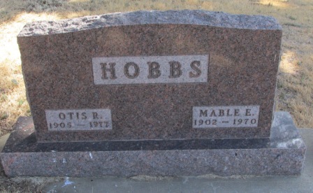 HOBBS, OTIS ROY - Woodbury County, Iowa | OTIS ROY HOBBS 