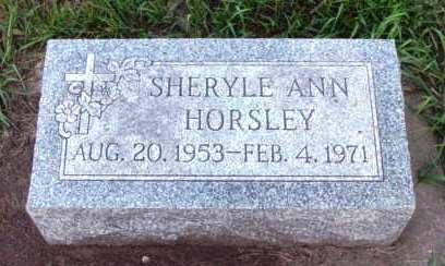 HORSLEY, SHERYLE ANN - Woodbury County, Iowa | SHERYLE ANN HORSLEY 