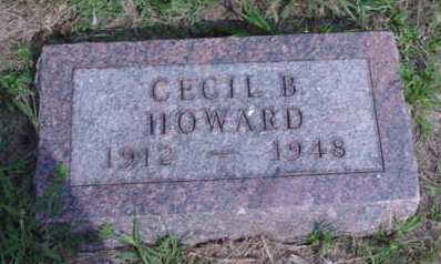 HOWARD, CECIL B - Woodbury County, Iowa | CECIL B HOWARD 
