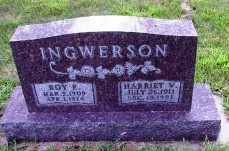 INGWERSON, ROY E - Woodbury County, Iowa | ROY E INGWERSON 