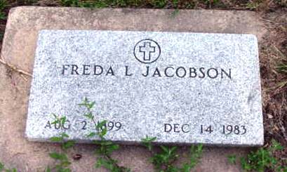 JACOBSON, FREDA L - Woodbury County, Iowa | FREDA L JACOBSON 