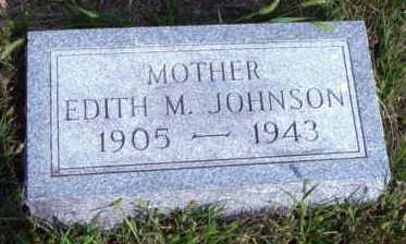 JOHNSON, EDITH M - Woodbury County, Iowa | EDITH M JOHNSON 