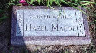 JOHNSON, HAZEL MAUDE - Woodbury County, Iowa | HAZEL MAUDE JOHNSON 