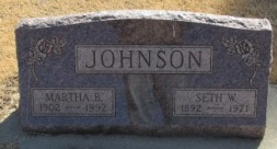 JOHNSON, SETH W - Woodbury County, Iowa | SETH W JOHNSON 