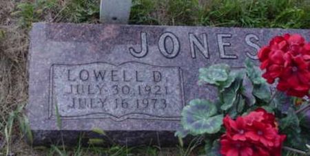 JONES, LOWELL D - Woodbury County, Iowa | LOWELL D JONES 