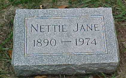 KELSEY, NETTIE JANE - Woodbury County, Iowa | NETTIE JANE KELSEY 