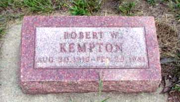 KEMPTON, ROBERT W - Woodbury County, Iowa | ROBERT W KEMPTON 