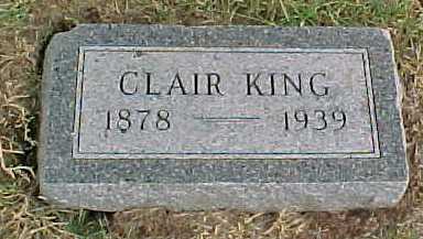 KING, CLAIR - Woodbury County, Iowa | CLAIR KING 