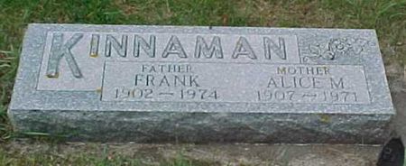KINNAMAN, FRANK - Woodbury County, Iowa | FRANK KINNAMAN 