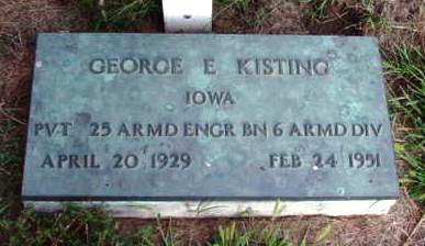 KISTING, GEORGE E - Woodbury County, Iowa | GEORGE E KISTING 