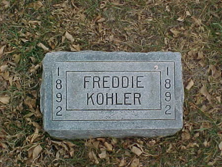 KOHLER, FREDERICK JAKOB - Woodbury County, Iowa | FREDERICK JAKOB KOHLER 