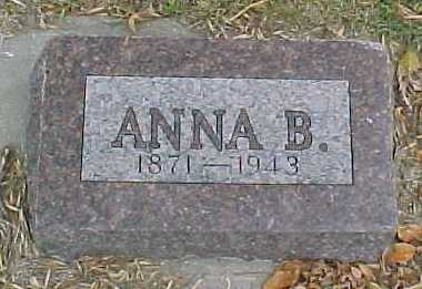 LUCHSINGER, ANNA B - Woodbury County, Iowa | ANNA B LUCHSINGER 