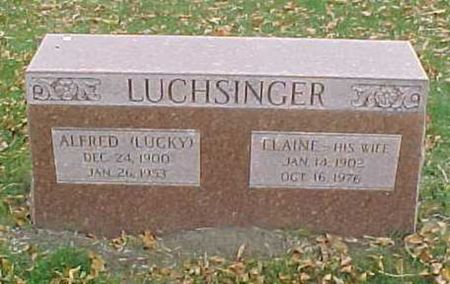 LUCHSINGER, ALFRED - Woodbury County, Iowa | ALFRED LUCHSINGER 